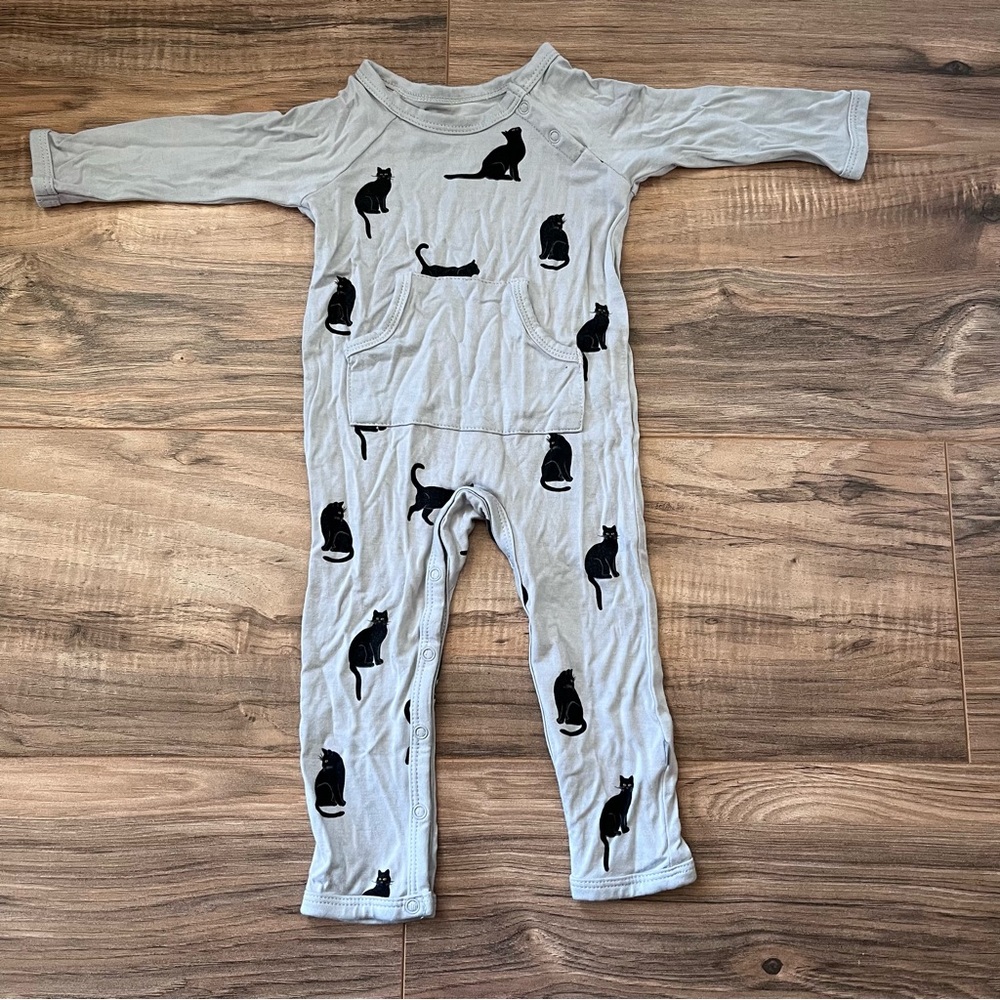 Kyte Baby Black Cat Longall